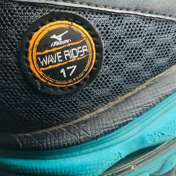 Mizuno Wave‎ Rider 17 Road-Running Shoes Sz 9 - Picture 12 of 14